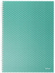 Esselte ColourBreeze spirálfüzet A4 kockás zöld (628477)