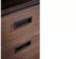  Furnipart Fogantyú INN süllyesztett 192mm, fém, fekete matt (512160192-99)