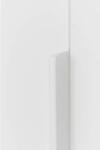  Furnipart Fogantyú EDGE Straight 80-160mm, alu, fehér matt (419720200-0500)