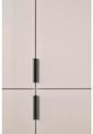  Furnipart Fogantyú EDGE Straight 60mm alu, szürke textúrált (419720100-S5000)