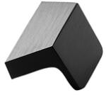  Furnipart Fogantyú ENVELOPE 32mm, alu csiszolt fekete (449220032-76)