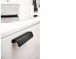  Furnipart Fogantyú FRINGE 160mm, alu csiszolt matt fekete (442220160-76)