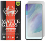  Samsung Galaxy S24 Matt, 6D Full Glue teljes kijelzős edzett üvegfólia (tempered glass) 9H keménységű, fekete