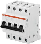 ABB S204M-D3 kismegszakító 4P, 3A, D karakterisztika, 10kA (ABB 2CDS274001R0031, S204MD3) (2CDS274001R0031)
