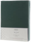  Adela jersey pamut gumis lepedő Sötétzöld 180x200 cm +30 cm