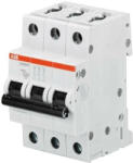 ABB S203M-C3 kismegszakító 3P, 3A, C karakterisztika, 10kA (ABB 2CDS273001R0034, S203MC3) (2CDS273001R0034)