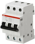 ABB SH203L-B20 kismegszakító 3P, 20A, B karakterisztika, 4, 5kA (ABB 2CDS243001R0205, SH203LB20) (2CDS243001R0205)