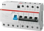  ABB 2CSR254101R1257 kismegszakítóval kombinált áramvédő kapcsoló (FI-relé), 4P, K karakterisztika, 25A, 30mA, 6kA, A osztály (ABB DS204 A-K25/0.03) (2CSR254101R1257)