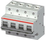 ABB S804B-C50 kismegszakító 4P, 50A, C karakterisztika, 16kA (ABB 2CCS814001R0504, S804BC50) (2CCS814001R0504)
