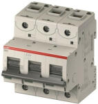 ABB S803C-B50 kismegszakító 3P, 50A, B karakterisztika, 25kA (ABB 2CCS883001R0505, S803CB50) (2CCS883001R0505)