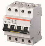 ABB S203P-Z2NA kismegszakító 3P+N, 2A, Z karakterisztika, 25kA (ABB 2CDS283103R0278, S203PZ2NA) (2CDS283103R0278)