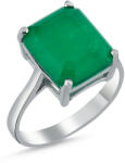 BeSpecial Inel argint cu zirconiu verde (ITU0589_165)
