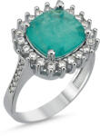BeSpecial Inel argint cu zirconiu Paraiba (ITU0592_161)