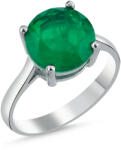 BeSpecial Inel argint cu zirconiu verde (ITU0590_189)