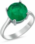 BeSpecial Inel argint cu zirconiu verde (ITU0590_173)