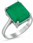 BeSpecial Inel argint cu zirconiu verde (ITU0589_189)