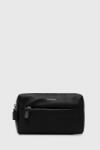 Coccinelle bőr kozmetikai táska fekete - fekete Univerzális méret - answear - 39 990 Ft