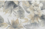 Konskie Ceramica Dekorcsempe, Valore Stella Flower Grey 25x40cm - mozaikkeramia