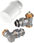 Honeywell termosztatikus radiátorszelep szett sarok, KM (T3019 + V2036ESX15 + V2437E0015) (VTL3036ES15)