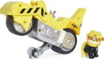 Spin Master Spin Master Paw Patrol Moto Pups Rubbles Motorcycle, Toy Vehicle (Yellow, with Toy Figure) (6060543) Figurina