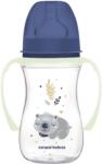 Canpol babies Sleepy Koala EasyStart kólika elleni cumisüveg 240 ml, kék