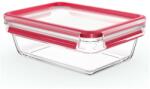 Tefal - Élelmiszerdoboz 1, 3 l MSEAL GLASS piros/üveg N1041010 (GS0281)