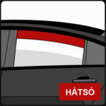 Szatuna Sporty 2 darabos légterelő hátsó, Ford Focus, 5 ajtós, 2011- (F1437)