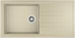 Teka STONE 60 L-TG Гранитна мивка за вграждане слонова кост (STONE60L-TGel) Мивка за вграждане