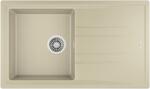 Teka STONE 50 B-TG Гранитна мивка за вграждане слонова кост (М.1021.СК) Мивка за вграждане