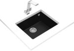 Teka Square 50.40 TG Подплотова гранитна мивка черна (SQUARE 50.40) Мивка за вграждане