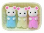 EPOCH SYLVANIAN FAMILY Baby Marshmallow tripleți de șoarece (10395337) Figurina