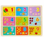 Woodyland Puzzle din lemn, Woody, Matematica, 27 piese (S00004215_001w) Puzzle