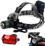 Bailong Cree XML T6 Zoom kerékpár fejlámpa (v14222) - hasznos-holmik