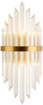  MONAKO gyönyörű arany fali lámpa kristályokkal V22451