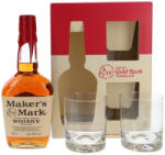 Maker's Mark 0, 7l 45% + 2 pohár - italmindenkinek
