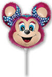 Procos Babsy Mouse Pink egér fólia lufi 36cm (MLG965468)