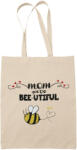  Bee-utiful anya és méhecskéi - Személyre szabható - Vászontáska (893388)