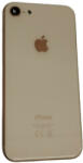 iPhone 8 (4.7") készülék hátlap, kamera lencsével / sim tálcával, akkufedél, arany, AAA+ minőségű