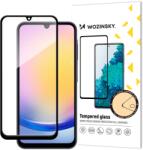 Hurtel Wozinsky Full Glue edzett üveg fekete keret Samsung Galaxy A25