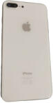 iPhone 8 Plus (5.5") készülék hátlap, kamera lencsével / sim tálcával, akkufedél, ezüst, AAA+ minőségű