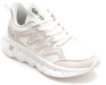 Gryxx Pantofi sport GRYXX albi, 66022, din material textil si piele intoarsa 44