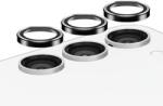 Panzer Hoops Camera Samsung Galaxy S23 FE fekete lencsevédő gyűrűk fólia