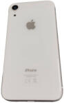 iPhone XR (6.1") készülék hátlap, kamera lencsével / sim tálcával, akkufedél, fehér, AAA+ minőségű