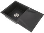 Casa Blanca Chiuveta CASA BLANCA NERA 1 cuva si picurator 79X50 NEAGRA Chiuveta
