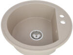 Casa Blanca Chiuveta CASA BLANCA RONDO rotunda 51cm NISIP Chiuveta