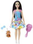 Mattel - Barbie HLL18 Az első Barbie babám - Fekete hajú, rókás Barbie baba