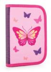 KARTON P+P Butterfly pink pillangós kihajthatós tolltartó - két klapnis - OXY BAG (IMO-KPP-3-49524)