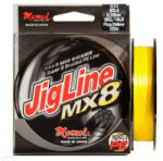 Momoi Jigline MX8 PE 125 m 0, 18 mm fluo sárga fonott zsinór (MO-JIGLMX8YLW018)