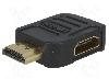 Goobay Cablu Tip cablu de conectare, HDMI mufa, HDMI soclu 270°, Lungime cablu, Culoare izolaţie, Goobay - 51725