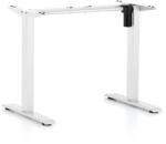Rauman Asztallap magasságállítással OfficeTech 1, fehér